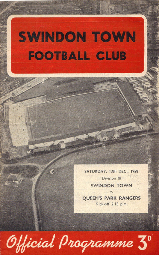 <b>Saturday, December 13, 1958</b><br />vs. Queens Park Rangers (Home)